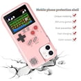 thumbnail image 5 of Gameboy Case for iPhone, FYBTO Retro 3D Phone Case Game Console with 36 Classic Game, Color Display Shockproof Video Game Phone Case for iPhone (for iPhone 6/6s/7/8, Pink), 5 of 5