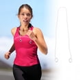 thumbnail image 4 of Shisuyan White Safety Connector Cord For Earplugs 2Set 28X0.6X0.4In, 4 of 9