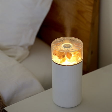 

Deals of the Day! Crystal Light Humidifier Portable USB Aromatherapy Diffuser ABS Ultra-Quiet Operation 400ml Water Tank 6/12Hrs Runtime Smart Auto-Shutoff Perfect for Bedroom Office Yoga Gym