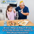 thumbnail image 3 of Book and Bricks: Interactive Read-Along & Building Block Educational Toy, Hardcover, Ages 6+, 3 of 7