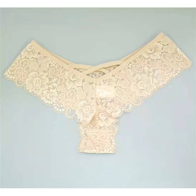 Tanga de encaje sexy de talla grande para mujer, ropa interior sexy y caliente, estilo europeo y americano
