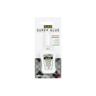 3M Scotch Single Use Super Glue Gel, .5g, 4/Pkg. 