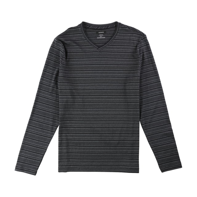 Suéter de punto a rayas Alfani para hombre azul pequeño