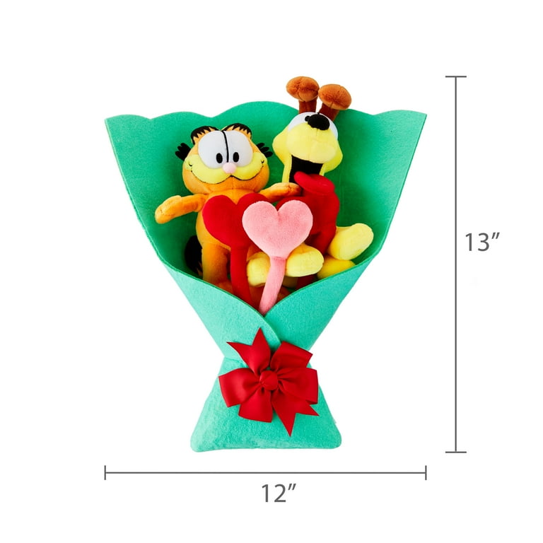 Garfield Plush Bouquet, 5 Piece Set, by Ruz - Walmart.com