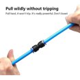 thumbnail image 4 of 12 Pieces Pneumatic Straight Connector Plastic and Copper Quick Connect Air Push Straight Push Connector Hose Quick Connect Fittings for 8mm Diameter, 4 of 5
