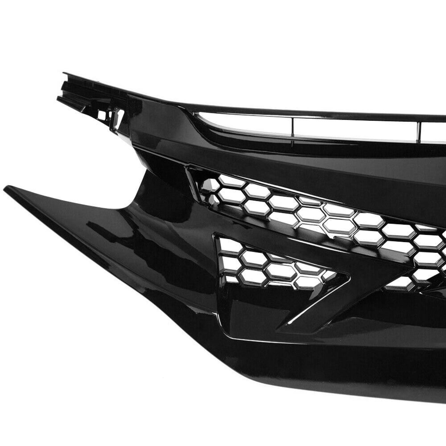 AMERICAN MODIFIED Front Demon Grille for 2016-2018 Honda Civic Sedan Hatchback
