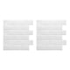 thumbnail image 1 of Injueey Etiqueta engomada del azulejo de la pared Papel pintado de plástico de ladrillo 3D Autoadhesivo DIY Decoración de la pared del hogar Type4 NO4 Injueey CBP167353, 1 of 5