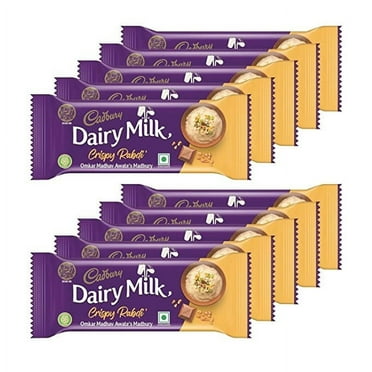 Cadbury Dairy Milk Crispy Rabdi Madbury Chocolate Bar- 36 g (Pack of 10)