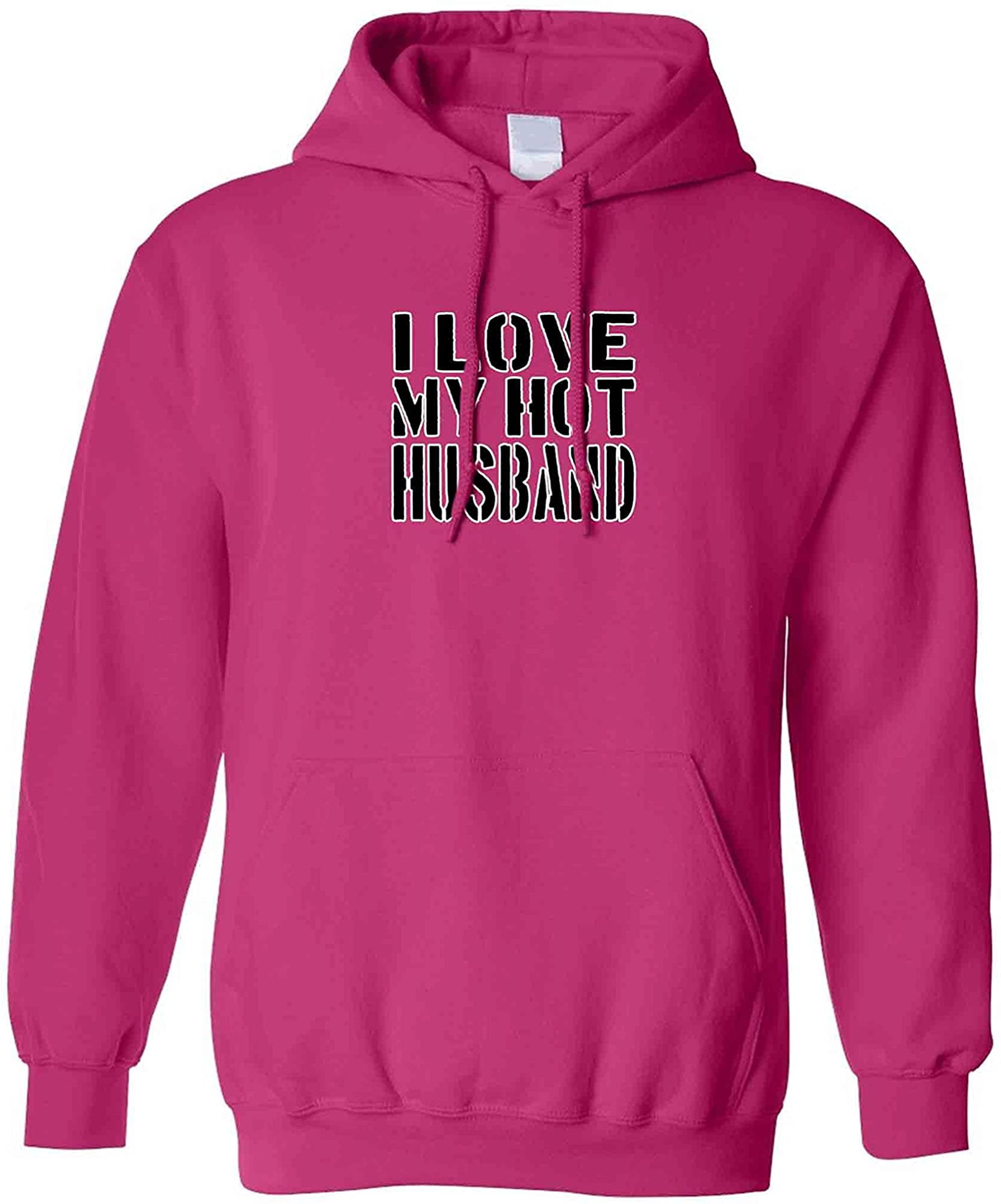 XXL SHORE TRENDZ Unisex I Love My Hot Husband Marriage Love Sex Pullover HOODIE WHITE XXL SHORE TRENDZ Unisex I Love My Hot Husband Marriage Love Sex Pullover HOODIE WHITE