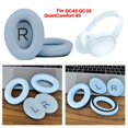 thumbnail image 2 of Soft and Elastic Ear Pads Ear Cushions for QC45 QC35 Headphones Earpads Block Out Noise Earmuff Improve Comfort Earcups, 2 of 4