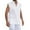 White, variant on Mens Tank Top Beach Fashion Solid Color V-Neck Tank Top Summer Slim Casual Short-sleeved Shirt
