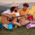 thumbnail image 2 of RXIRUCGD Wireless Bluetooth Speaker Outdoor Travel Portable Camping Colored Light Speaker With Hook, 2 of 8