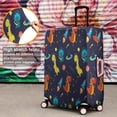 thumbnail image 4 of Space Dinosaurs Rockets Pattern Luggage Cover Fashion Suitcase Cover Baggage Covers Fit 25-28 Inch Luggage (Go Travel), 4 of 5