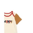 thumbnail image 3 of Garanimals Baby Boy Graphic Colorblocked Bodysuit with Short Sleeves, Sizes 0M-24M, 3 of 4