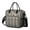 Black-4, variant on Boho Rustic Large Lunch Cooler – Leakproof Multi-pocket Bag with Adjustable Strap, Artistic Ethnic Style Ideal for Teachers, Commuters, and Picnics