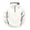 White, variant on Paiwinds Men's Solid Color Waffle Knit Hoodie Half Zip Pullover Sweatshirt with Kangaroo Pocket Casual Long Sleeve Hooded Top