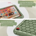 thumbnail image 5 of Fintie Silicone Case for 10.1" Fire HD 10 Tablet (13th Generation, 2023 Release) - Light Weight Protective Back Cover, Sage Green, 5 of 10