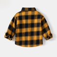 thumbnail image 5 of YOUYEDIAN Plaid Shirts for Boys Long Sleeve Button Down Shirts Casual Collared Cotton Tops, 5 of 5