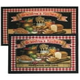 thumbnail image 2 of Kashi Home Kitchen Rug, Area Rug, Mat, Beautiful Print Non-Skid Latex Back Grandma's Kitchen 18x30 Rectangle, 2 of 4