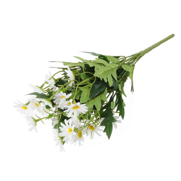 KAKOWELY 1 ramo de margaritas simuladas para decoración del hogar.