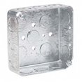 thumbnail image 1 of Hubbel Electric Raco 4in. Square Box With 12 Side & 5 Bottom Knockouts  8190, 1 of 2