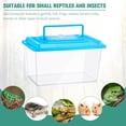 thumbnail image 3 of 10-Piece Portable Spider Tarantula Enclosure Reptile Terrarium for Breeding Box Snake Hatching Container - Ideal for Bearded Dragon Lizard, 3 of 4