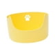 thumbnail image 1 of Bandeja de arena para gatos, espacio grande, lados altos, inodoro para gatos, caja de arena, cajas de arena tamizadas Amarillo, 1 of 9