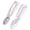 White, variant on KANG Fashion Women's UPF 50+ Mesh Sun Protection Arm Sleeves, Adjustable Footed Detachable Cooling Arm Covers for Vacation Outfits, Driving Beach & Summer Outdoor Wear White One Size