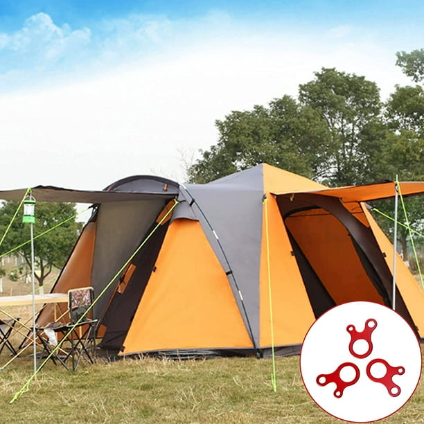 Tendeur de Corde en Alliage pour Tente de Randonnée et Camping, 2