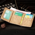 thumbnail image 5 of SPRING PARK Fashion Canvas Trifold Men Short Wallet Credit Card Multi Slots Purse Coins Bag, 5 of 7