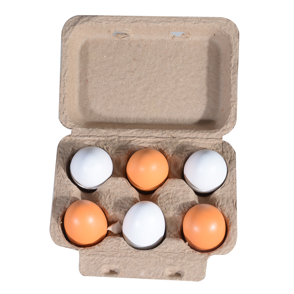 wooden play eggs