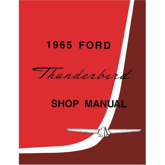 Detroit Iron OEM 1965 Ford Thunderbird Shop Manual