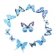 thumbnail image 2 of 12 pegatinas de pared 3D de plástico con forma de mariposa Azul claro, 2 of 6