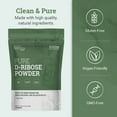 thumbnail image 2 of Earth Harmony D-Ribose Powder 5000mg - Great for Exercise Performance, Post-Workout, and Heart Health - Similar to D Ribose Capsules - 17.6 Oz, 2 of 6