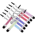 thumbnail image 3 of 8pcs Universal Crystal Capacitive Stylus Domed Tip Touch Pen Handwriting Capacitive Pens for Phone Tablet (Mixed Colors), 3 of 6
