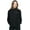 Black, variant on Medical Uniform Unisex Warm Up Zip Front Fleece Scrub Jacket for Women and Men