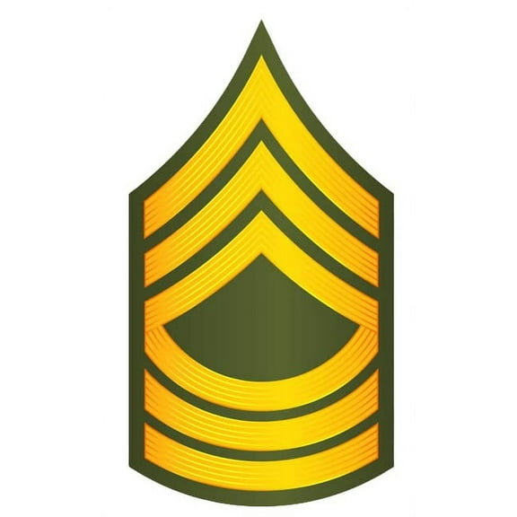 Army Master Sergeant MSGT Edible Image Icing Cake Topper -1/4 Sheet or Larger