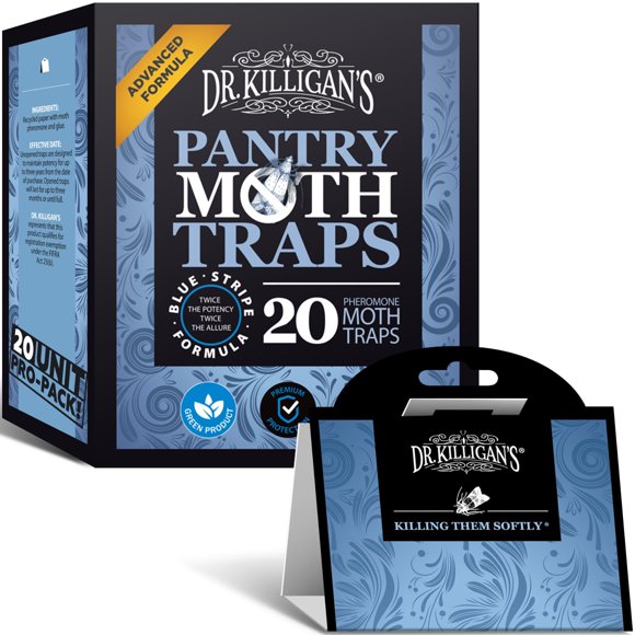 Pantry Moth Traps Dr. Killigan's Premium Double Potent (paquete de 20)