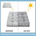 thumbnail image 6 of Sun and Moon Meditation Cushion 22 Inch Large Floor Pillow, Celestial Print, Lightweight for Yoga & Tatami, 6 of 7