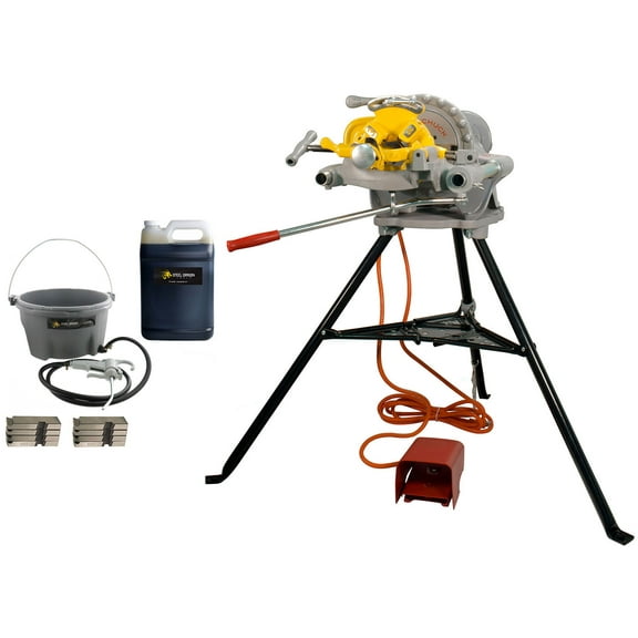 Restored RIDGID® 300 Pipe Threader 15682 with Threading Oil (Refurbished)