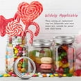 thumbnail image 4 of 24 Pieces Replacement Metal Rings for Regular Mouth Jars Practical Screw Top Jar Bands Leak Proof Tin Metal Band Rings, Compatible with Mason Jar (Silver), 4 of 5
