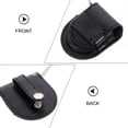 thumbnail image 4 of CIMAXIC Pocket Watch Bamboo Grain Leather Case Portable Pocket Watch Protector Holder,2.99"X2.56"X1.18", 4 of 5