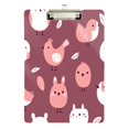 thumbnail image 2 of Cute Bird Pattern 12.5x9in Clipboard, Durable Acrylic with Metal Clip and Wall Hook for Office or Classroom, 2 of 10