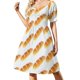 thumbnail image 1 of Vestido baguette de manga corta para mujer, vestido de verano, vestidos de fiesta, 1 of 7