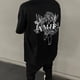 thumbnail image 4 of Amiri Niche Tide Brand High Street Pareja Sólido Suelto Nueva Camiseta De Manga Corta, 4 of 4