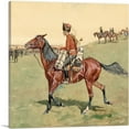 thumbnail image 1 of ARTCANVAS Hussar Russian Guard Corpse 1892 Canvas Art Print by Frederic Remington - Size: 36" x 36" (0.75" Deep), 1 of 9