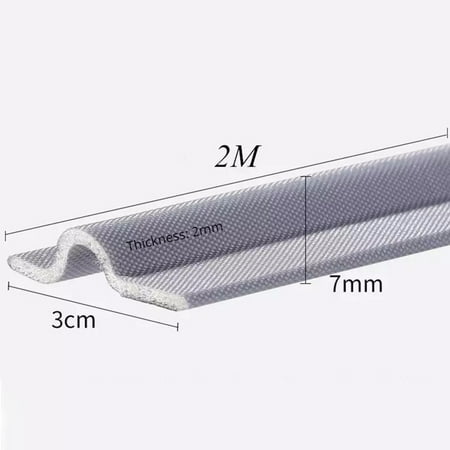

Gerich 2M Multifunctional Self Adhesive Casement Seal Strip/Wearable Sliding Door Gap