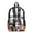 Abstract Cat Floral, variant on Xoenoiee Axolotl Soccer Star Print 17" Kids Backpack Lightweight Clear Backpack PVC Schoolbag for Girls, Large Capacity Bookbag Transparent Travel Daypack with Adjustable Straps for Middle School