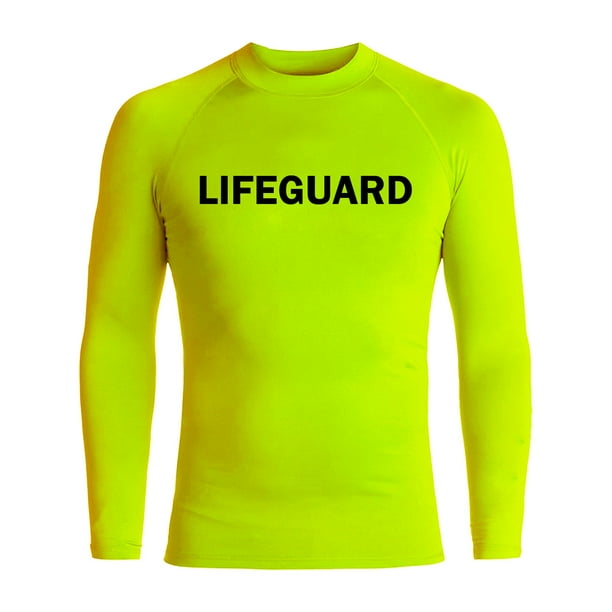 black lifeguard shirt