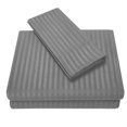 thumbnail image 3 of Juego de cama liso de satén falso, funda de almohada de 20*30 pulgadas * 2 uds, colchón de cama de 54*75 pulgadas/sábana de 81*96 pulgadas, 3 of 8